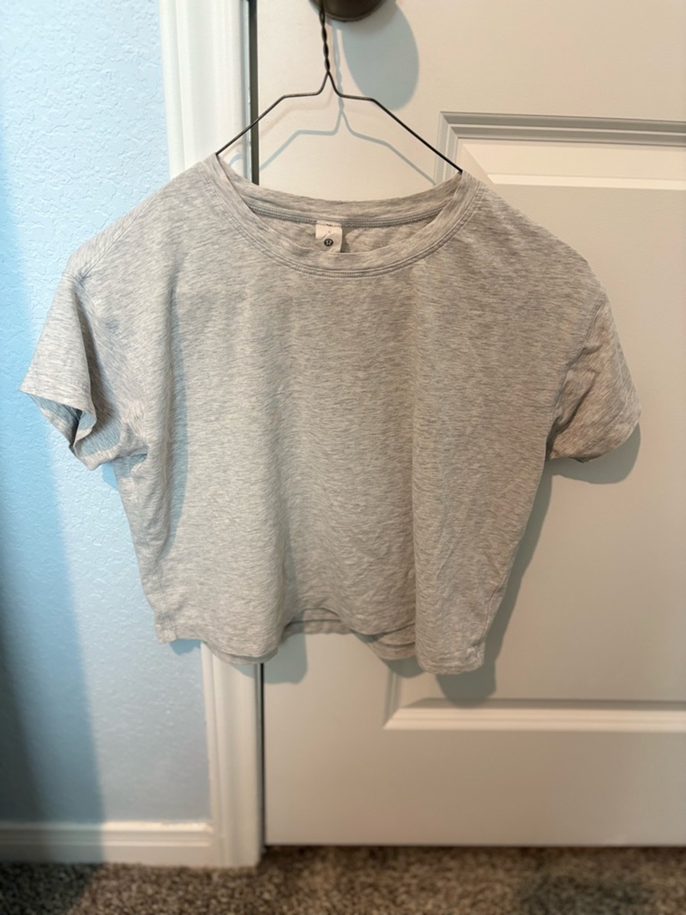 Lululemon Cates Cropped Tee